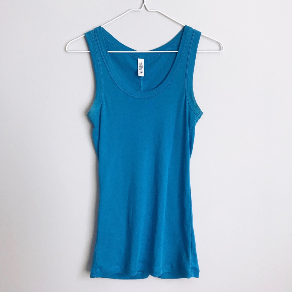 Victoria’s Secret Blue Scoop Neck Tank